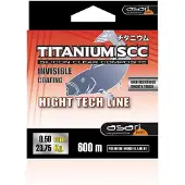 Asari Titanium Scc Monofilament 600 M Rood 0.500 mm