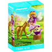 Playmobil : Gouden eenhoornveulen met fee - 71844
