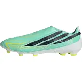 Adidas F50 Hyperfast League Veterloze Gras Voetbalschoenen (FG) Mintgroen Zwart Wit