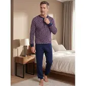 Pastunette Pyjama lang donkerblauw