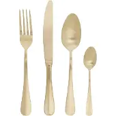 Cosy & Trendy Eva Bestekset 24pcs Matt Champagne