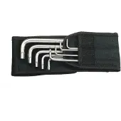 Wera 3950 PKL/9 SZ Inbus Haakse schroevendraaierset 3/32 inch, 7/64 inch, 1/8 inch, 5/32 inch, 3/16 inch, 7/32 inch, 1/4 inch, 5/16 inch, 3/8 inch 9-delig