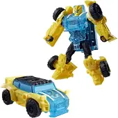 Transformers CYBERWORLD Engeron Surge Bumblebee Cyber Changers - Actiefiguur