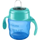 Philips AVENT Beker met Drinktuit Blauw Scf551/05 200 ml Babyfles
