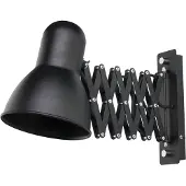 Nowodvorski Lighting Wandlamp Harmony, dimbaar, zwart, Woon-/ Eetkamer, metaal, Modern, wandlamp
