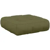 vidaXL 1-Piece Zitkussen VIANEN 100% Polyester Olijfgroen
