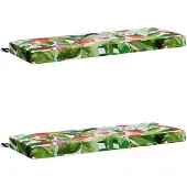 vidaXL Bankkussens SOEST 2 st 100% Polyester Meerkleurig