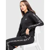 Emporio Armani Tape Logo Tracksuit, zwart