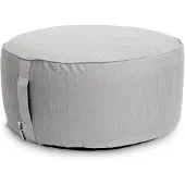 Unique living - Opblaasbare poef Senna - Light Grey - 55x55x25cm