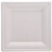 Royal Doulton Sugarcane Square Plates 26x26cm - 12pcs - Biodegradable