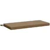 vidaXL Bankkussen SOEST 100% Polyester Taupe 80 x 40 x 5 cm