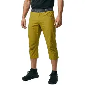 Ocun - Jaws 3/4 Pants - Klimbroek M, olijfgroen/geel