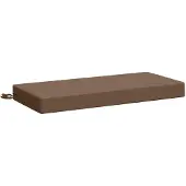vidaXL Bankkussen SOEST 100% Polyester Taupe 60 x 40 x 8 cm