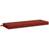 vidaXL Bankkussen SOEST 100% Polyester Rood 100 x 40 x 8 cm
