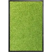 Zakito Groene Deurmat 60x40 cm - Dik & Absorberend