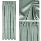Eurofirany Velvet Gordijn 140x270cm Kant-en-klaar met Plissintape & Tunnel