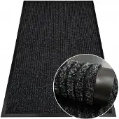 Oxide Woonmat Zwart 120x240 cm - Professionele Deurmat voor Huis & Bedrijf