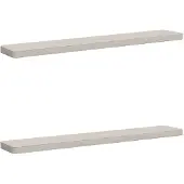 vidaXL 2-delige Bankkussens VUGHT 2 st 100% Polyester Wit