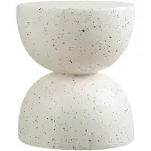 Ebuy24 Bijzettafel Bonita Fiberclay Terrazzo ø40cm