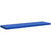 vidaXL 1-delig Bankkussen VUGHT 100% Polyester Koninklijk Blauw