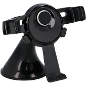 All Ride Smartphonehouder Auto - Universeel Geschikt voor Alle Smartphones - 360 Graden Verstelbaar - Bevestiging Voor op Dashboard of Autoruit - Handsfree Bediening - Kleur Zwart
