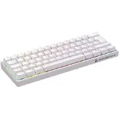 Newskill Draadloos toetsenbord Newskill Wit Qwerty Spaans