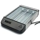Aigostar Broodrooster, 1000W, 6 standen, LCD-display, roestvrij staal, zilver, model B302023IV