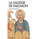 Albin Michel La Sagesse de Salomon