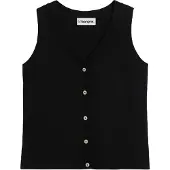 Bonprix Gebreide bodywarmer zwart