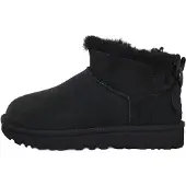 Ugg Boots 'Ultra Mini Bailey Bow' zwart