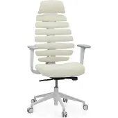 Hjh OFFICE Bureaustoel / draaistoel ERGO LINE W stof salted caramel