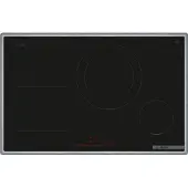 Bosch PVS845HB1E Serie 6, vrijstaand kookoppervlak (zwart/roestvrij staal, 80 cm)