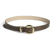 Pieces Riem donkerbruin