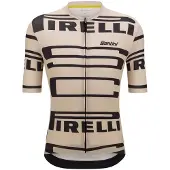 Santini Pirelli Korte Mouw Wielertrui