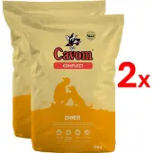 Cavom 2x Hondenvoer Droog Compleet Diner 10 kg