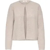 ONLY Gebreid vest 'JDYRue' greige