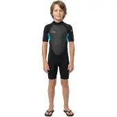 O'Neill Reactor-2 2 Mm Spring Shorty Met Korte Mouwen En Rits Op De Rug