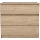 Ebuy24 Naia kommode 3 lades eiken decor.