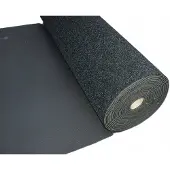 EDO LIMA GREY deurmat 100cm breed - rubberen antislip onderkant