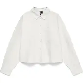 Vero Moda Vmaria ls short boxy shirt wvn noos