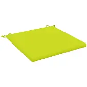 vidaXL Zitkussens SOEST 100% Polyester Heldere Groen. 70 x 70 x 3 cm