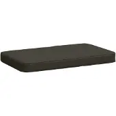 vidaXL 1-delig Bankkussen VUGHT 100% Polyester Antraciet