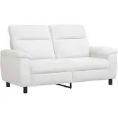 vidaXL Bank Wit 178 x 90 x 95 cm Stof