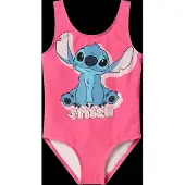 Name it Meisjes badpak nmfmodina stitch ronde hals karmijn