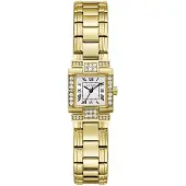 GUESS Analoog horloge ' TAYLOR ' goud / wit