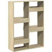 vidaXL Kamerscherm 100x33x135 cm bewerkt hout sonoma eikenkleurig