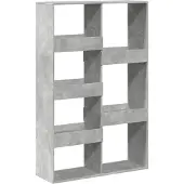 vidaXL Boekenkast 100x33x155,5 cm bewerkt hout betongrijs