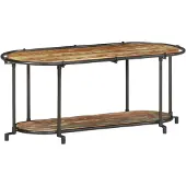 vidaXL Tv-meubel 100x42x40 cm massief gerecycled hout