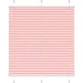 vidaXL Plissé rolgordijn 115x150cm stofbreedte 114,4cm polyester roze