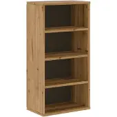 vidaXL Bijzetkast ODDA, 40x24x79 cm, massief grenenhout
